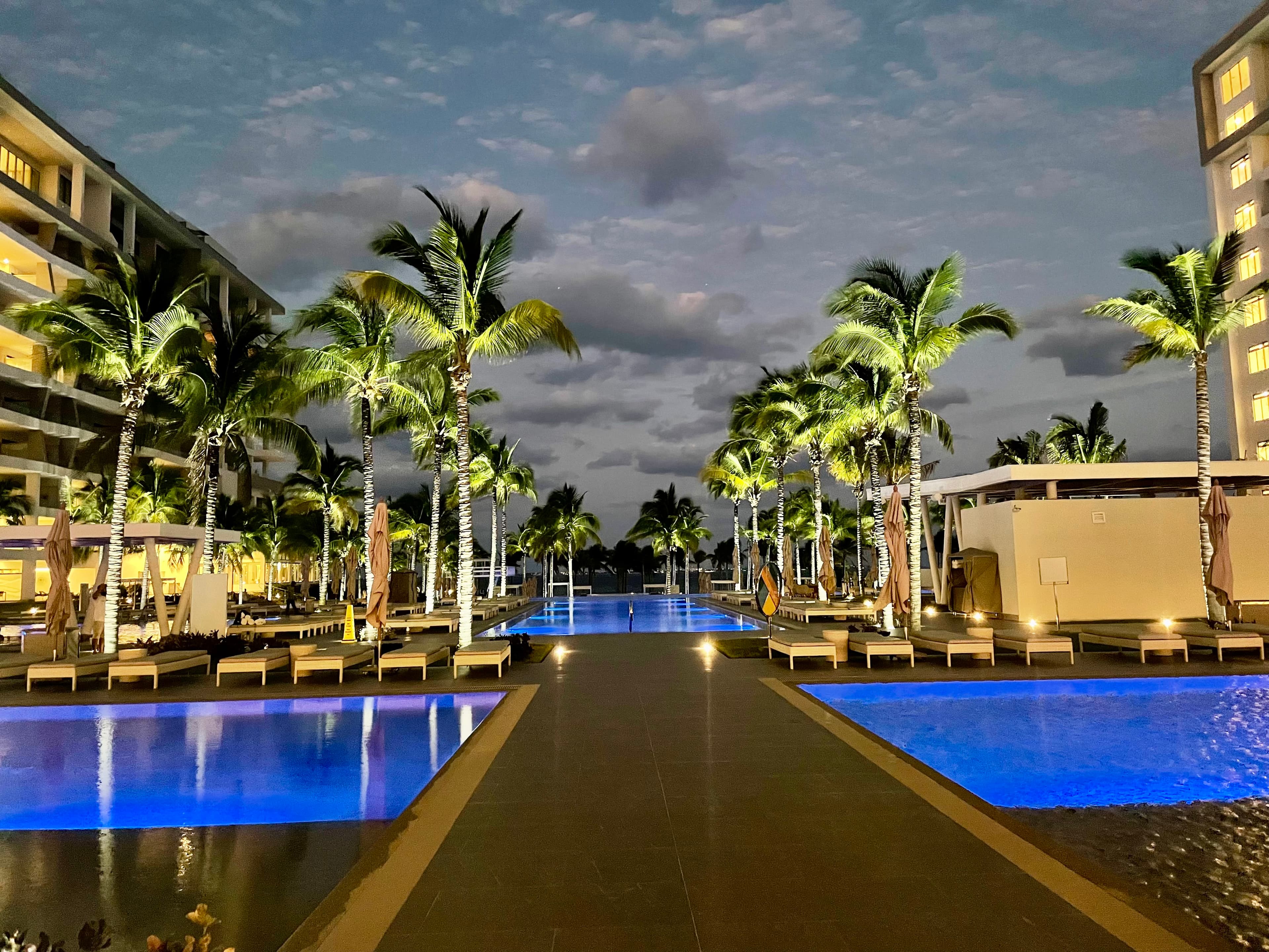 Beautiful view of the pool