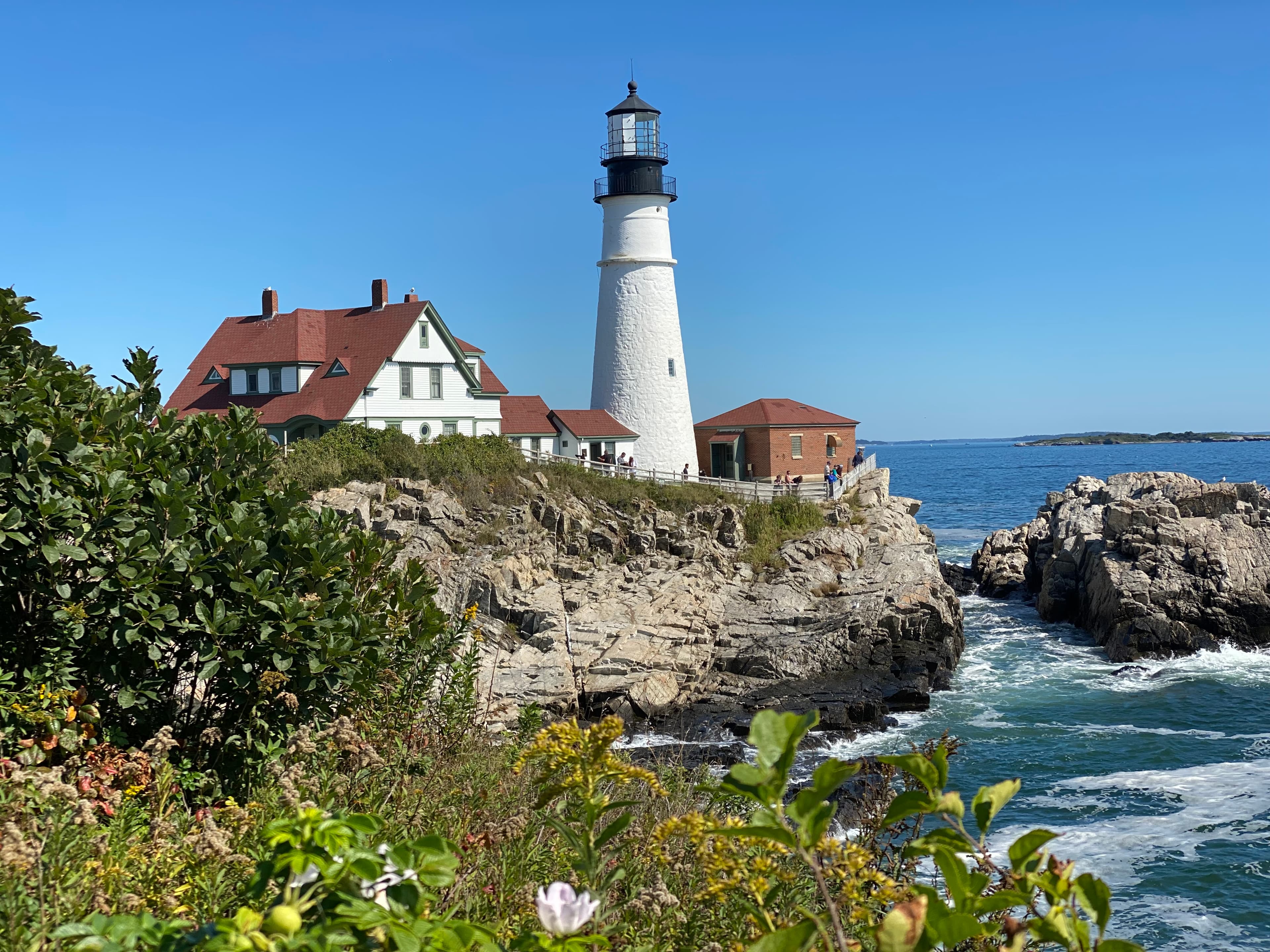 Beautiful view of a lighthouse