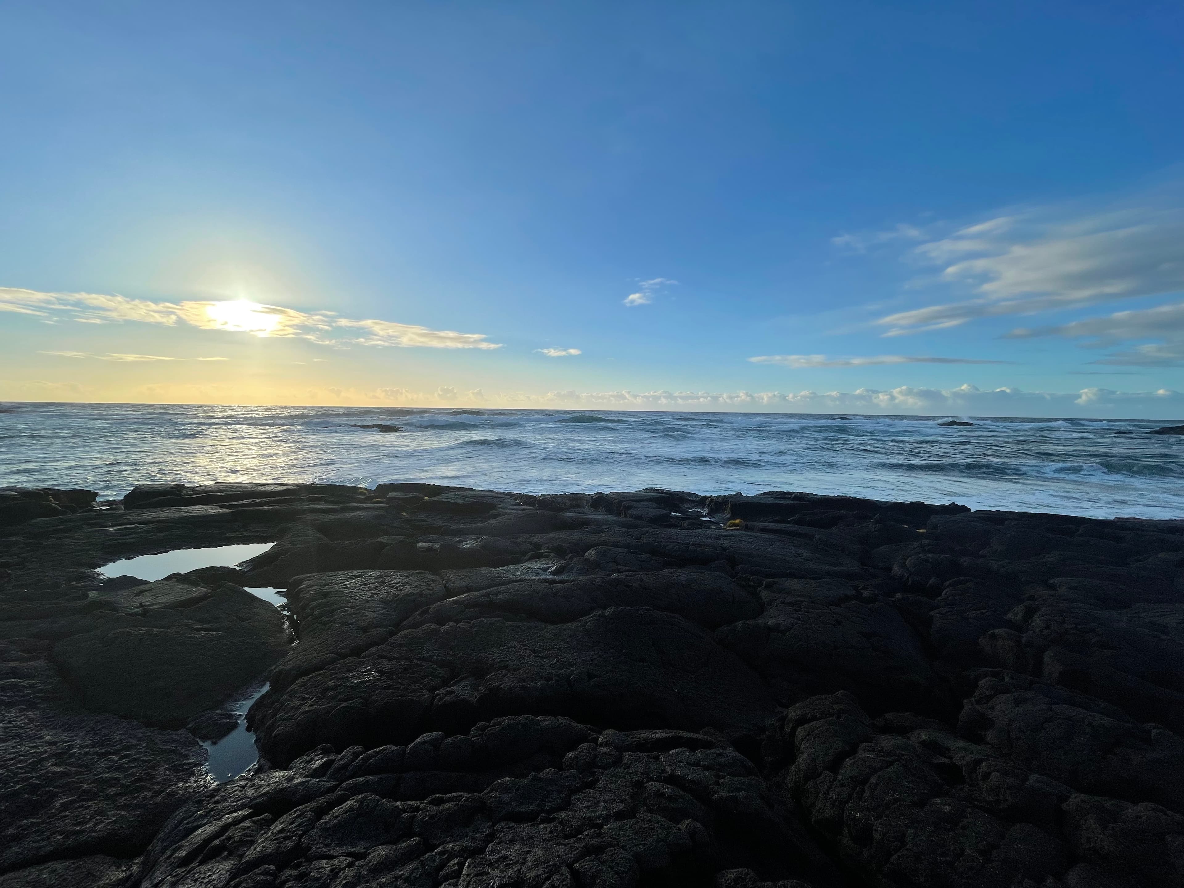 A beautiful view of sea