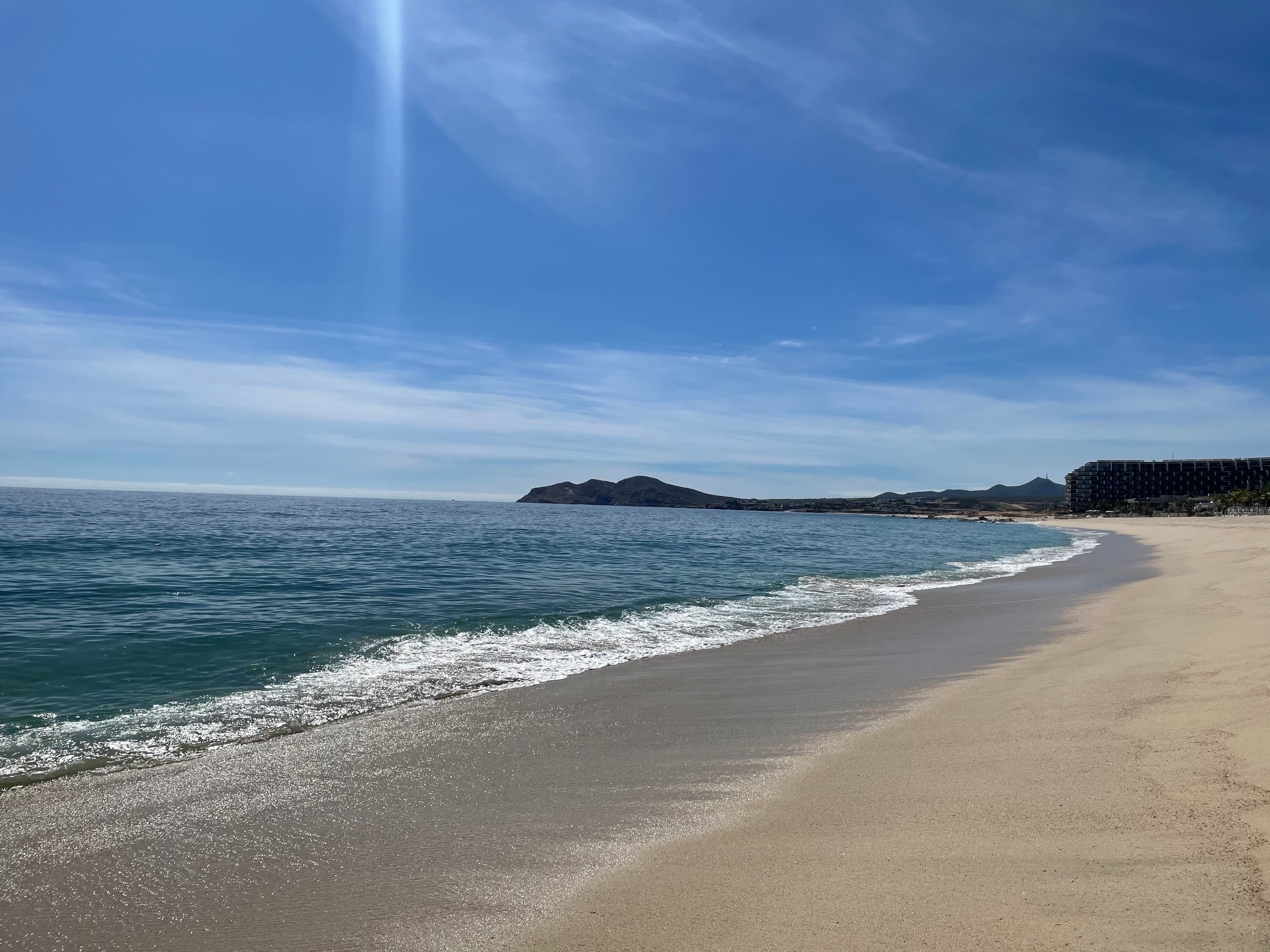 Beautiful view of Playa Boca del Tule beach
