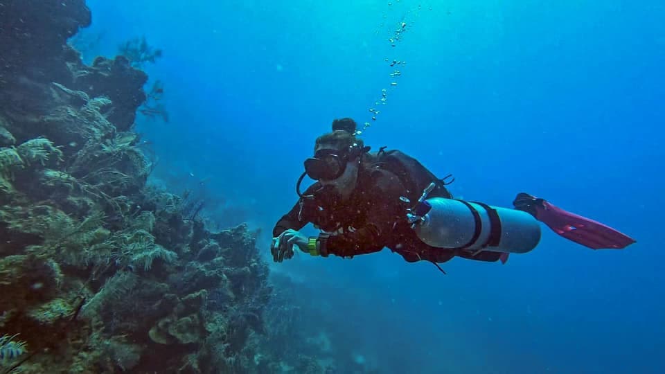 Picture of Felipa scuba diving