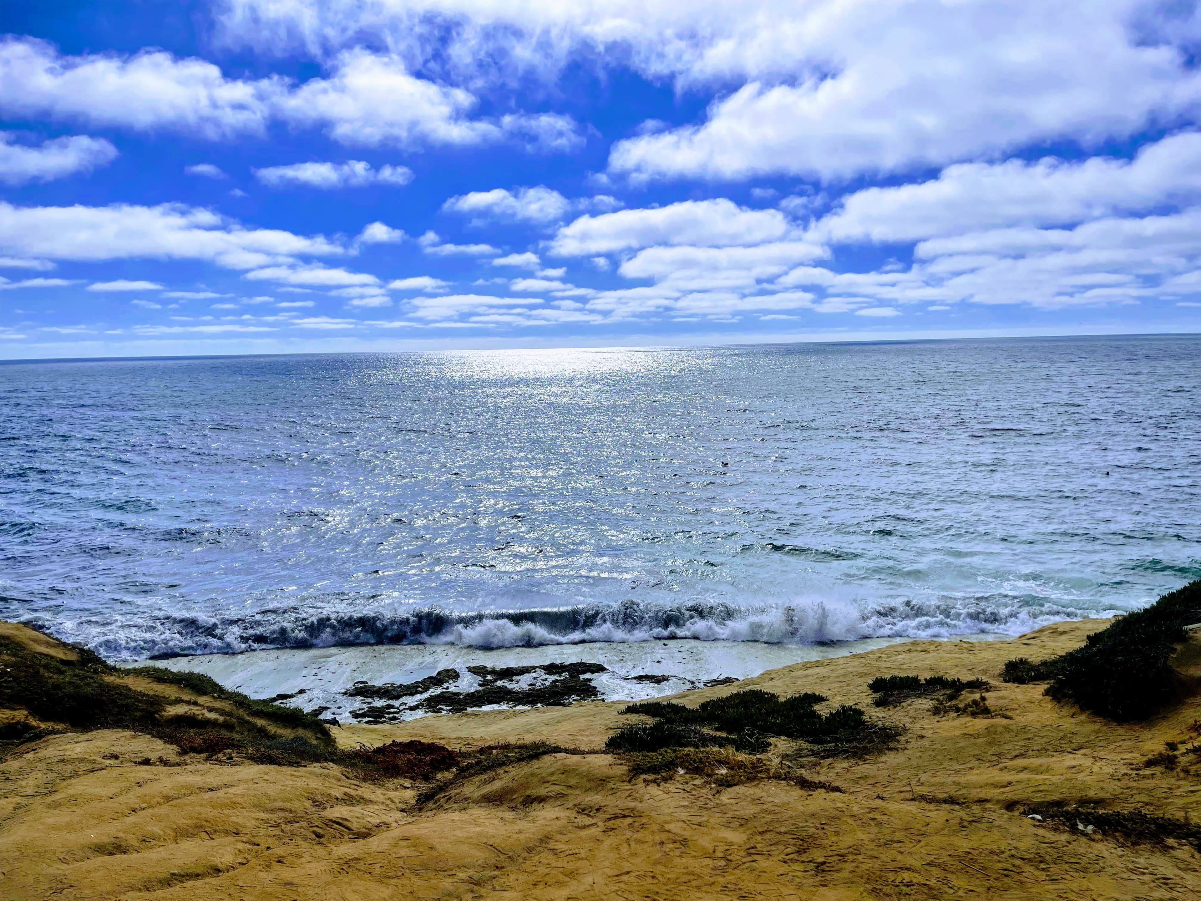 A beautiful view of sea