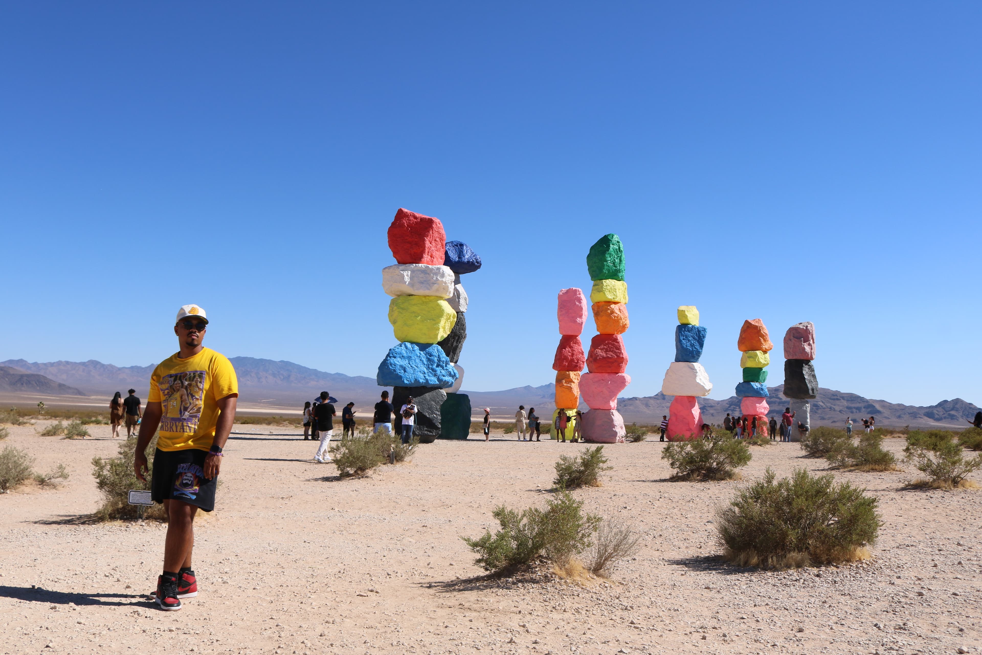 Visiting Seven Magic Mountains