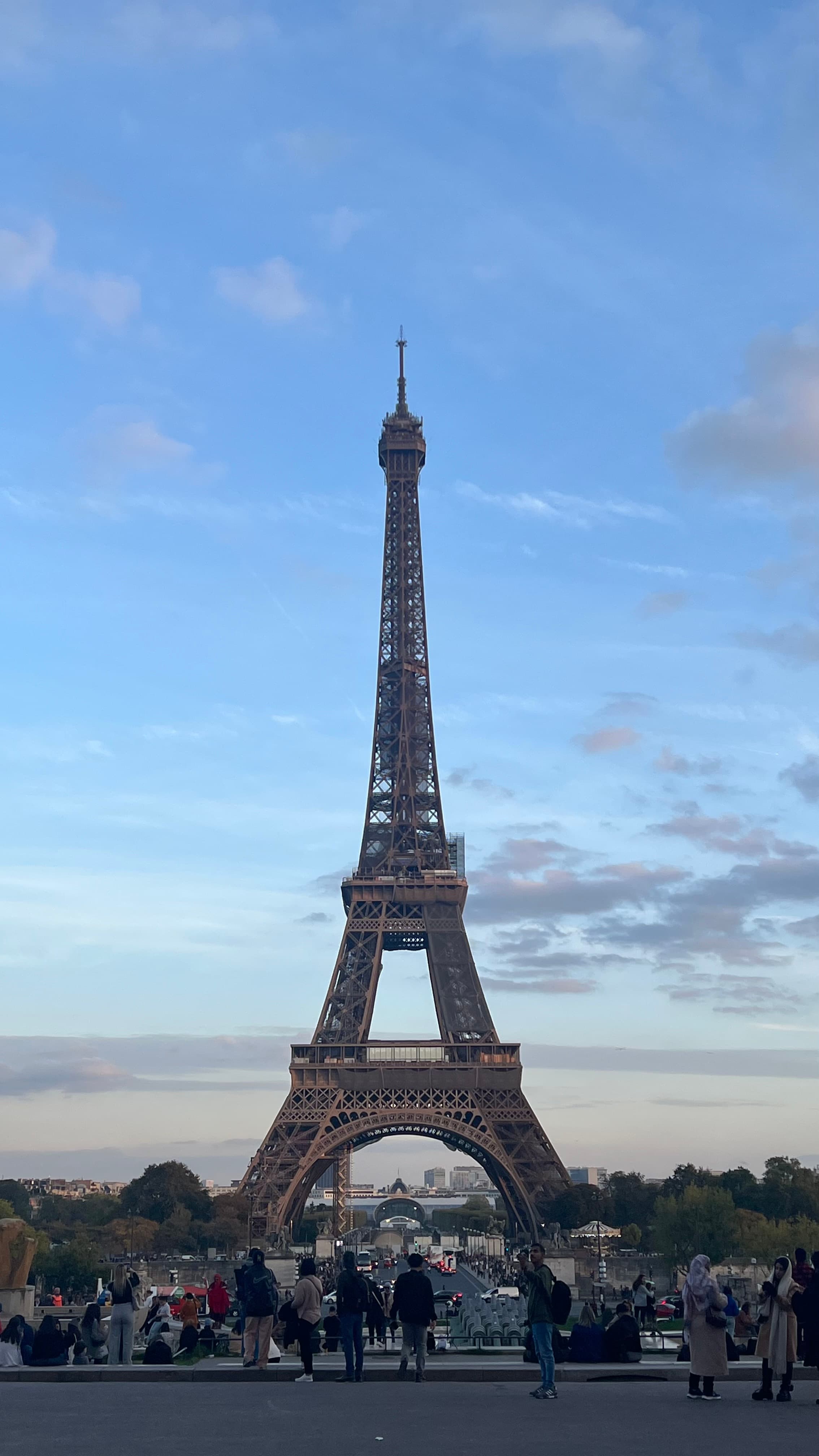 View of the Eiffel Tower