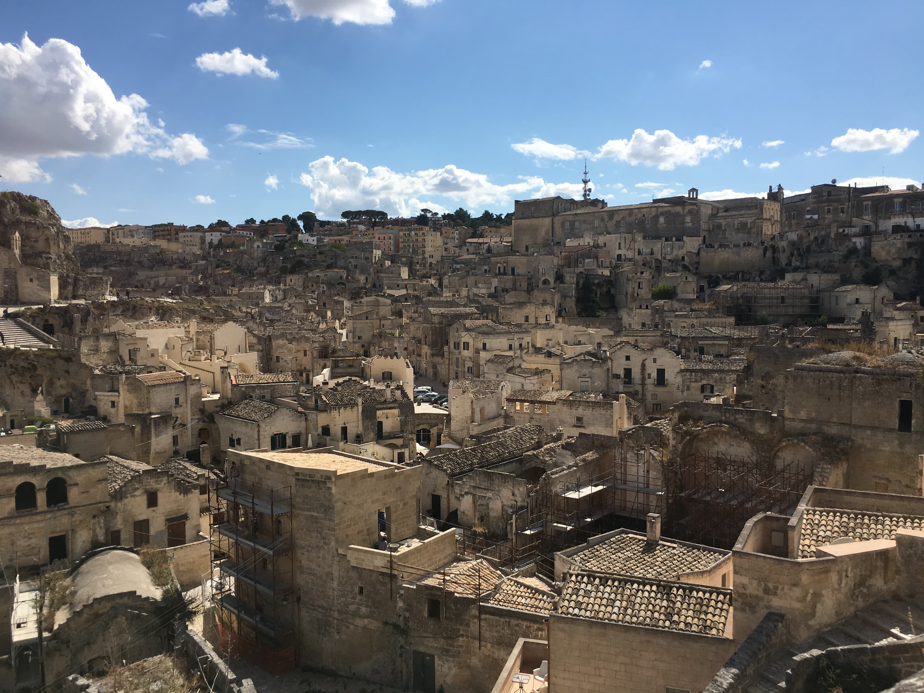 View of Sassi di Matera