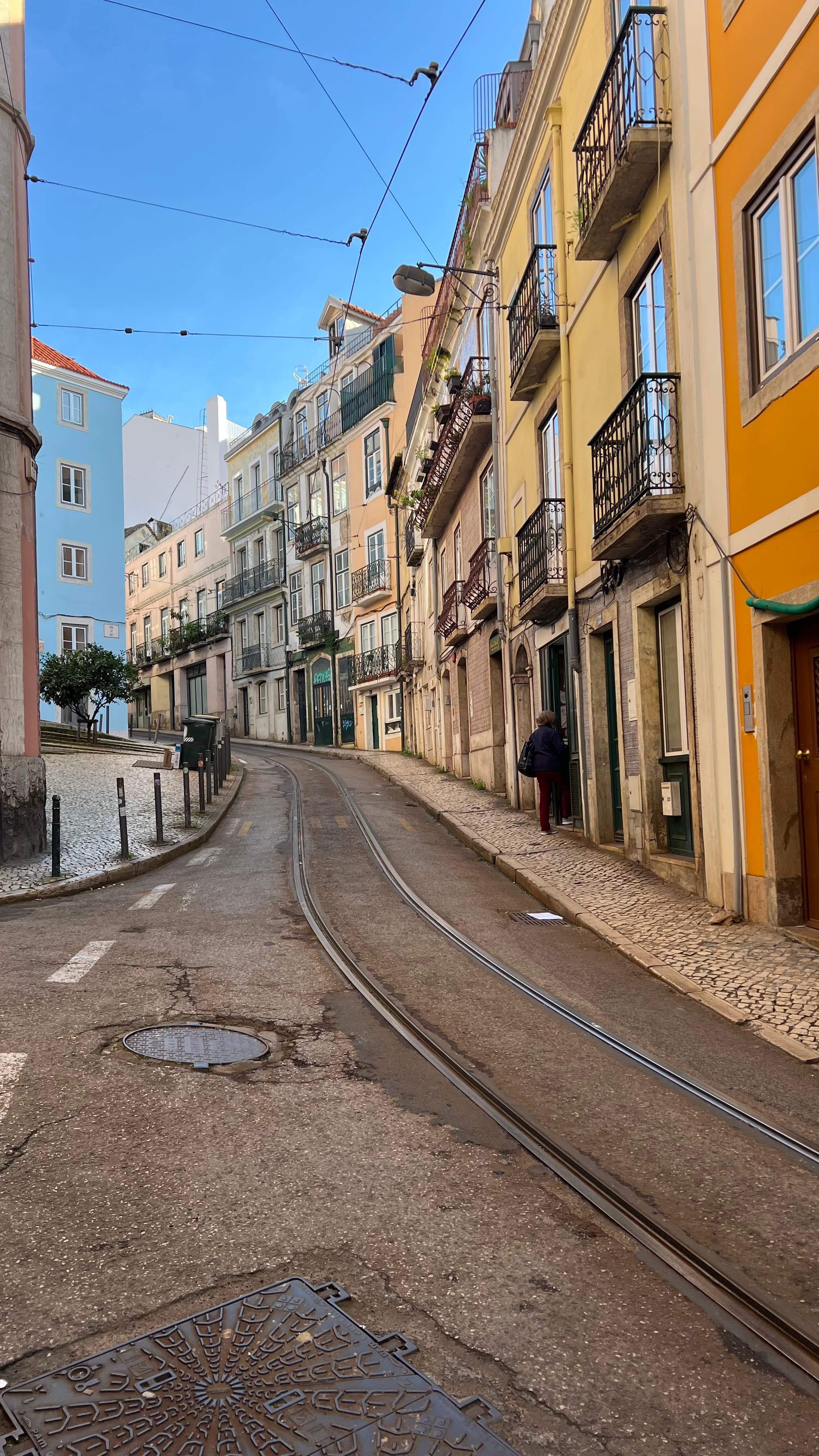View of an empty street