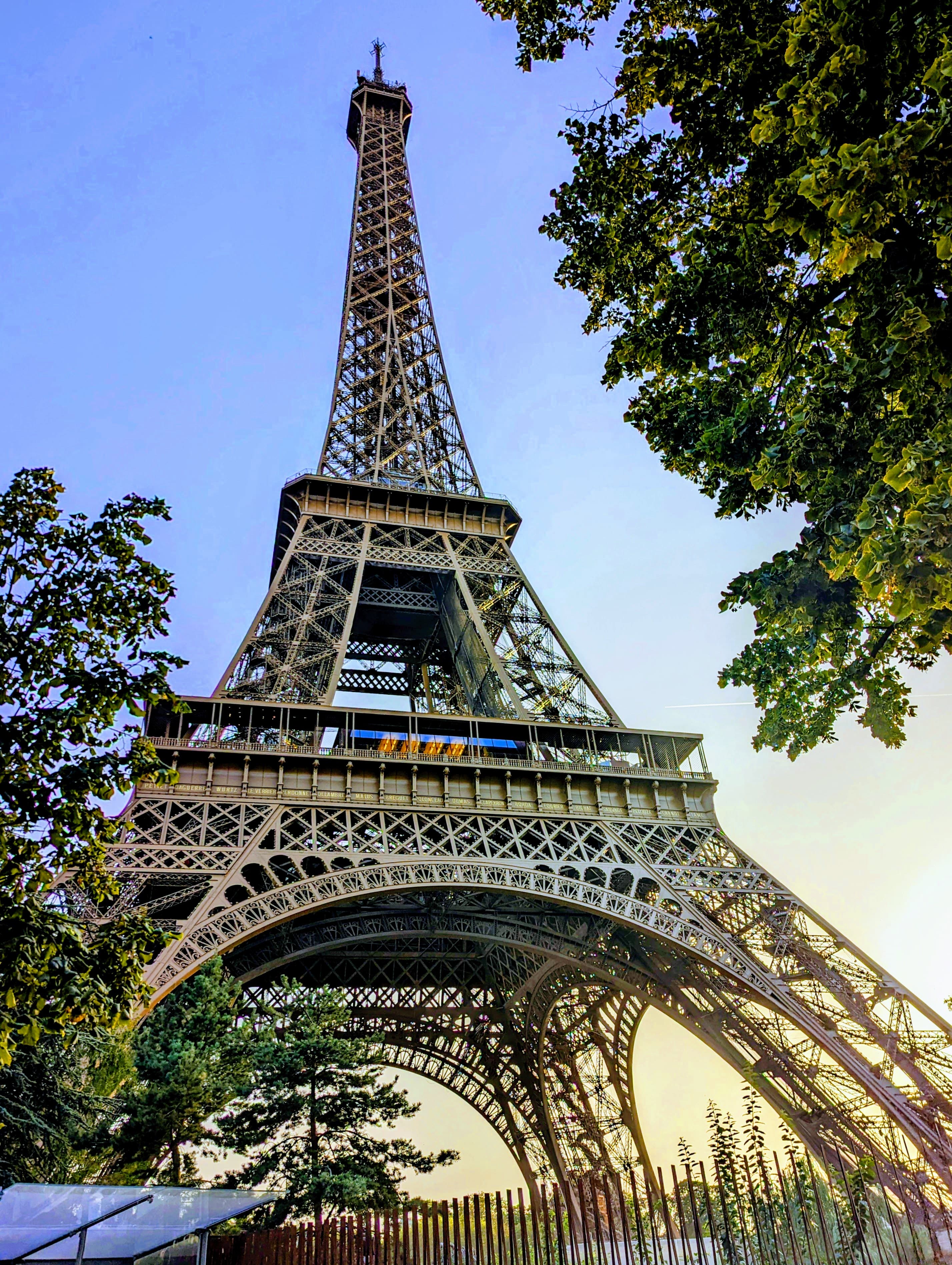 Beautiful view of Eiffle Tower