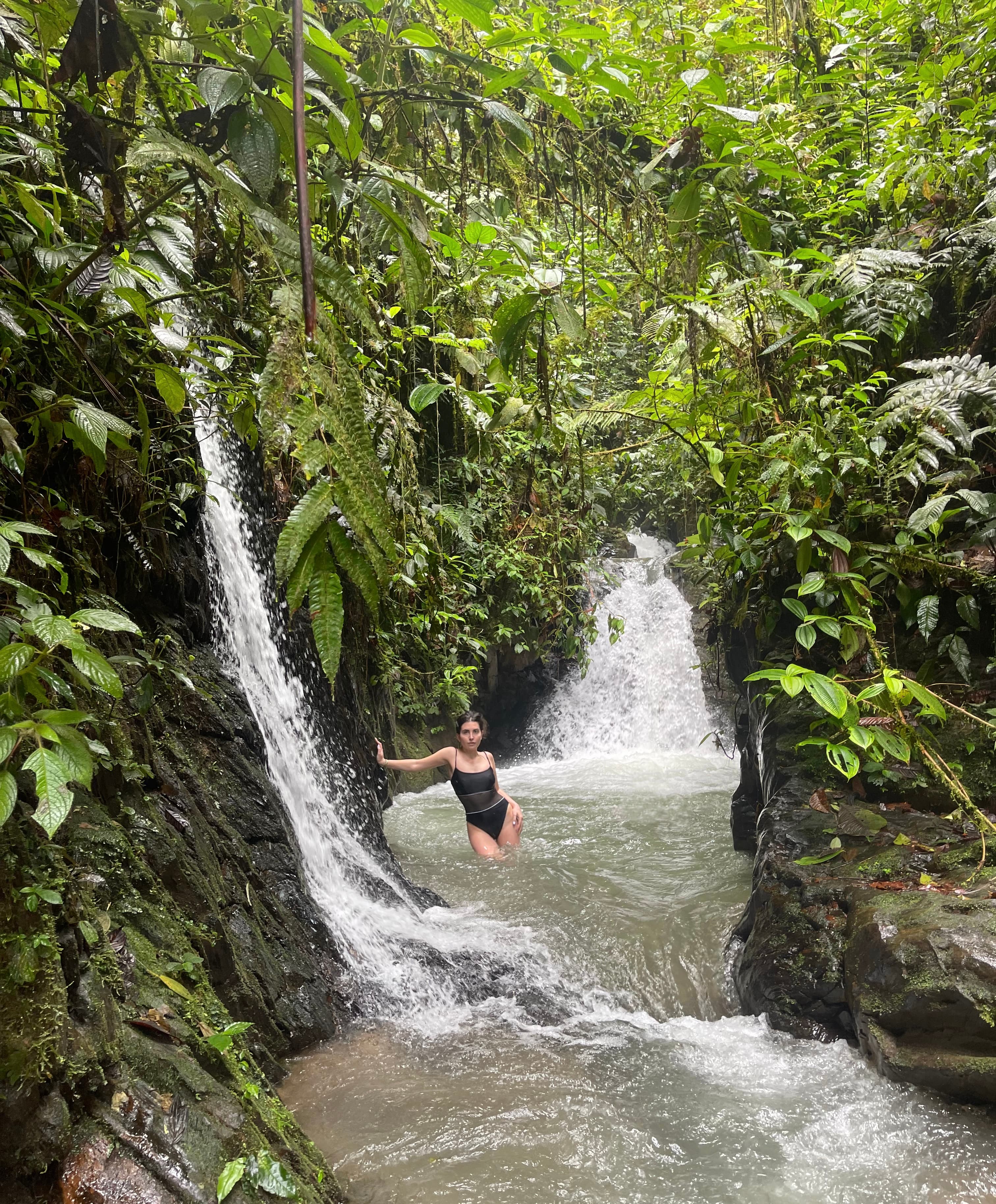 Picture of Gabrielle in wtaerfall