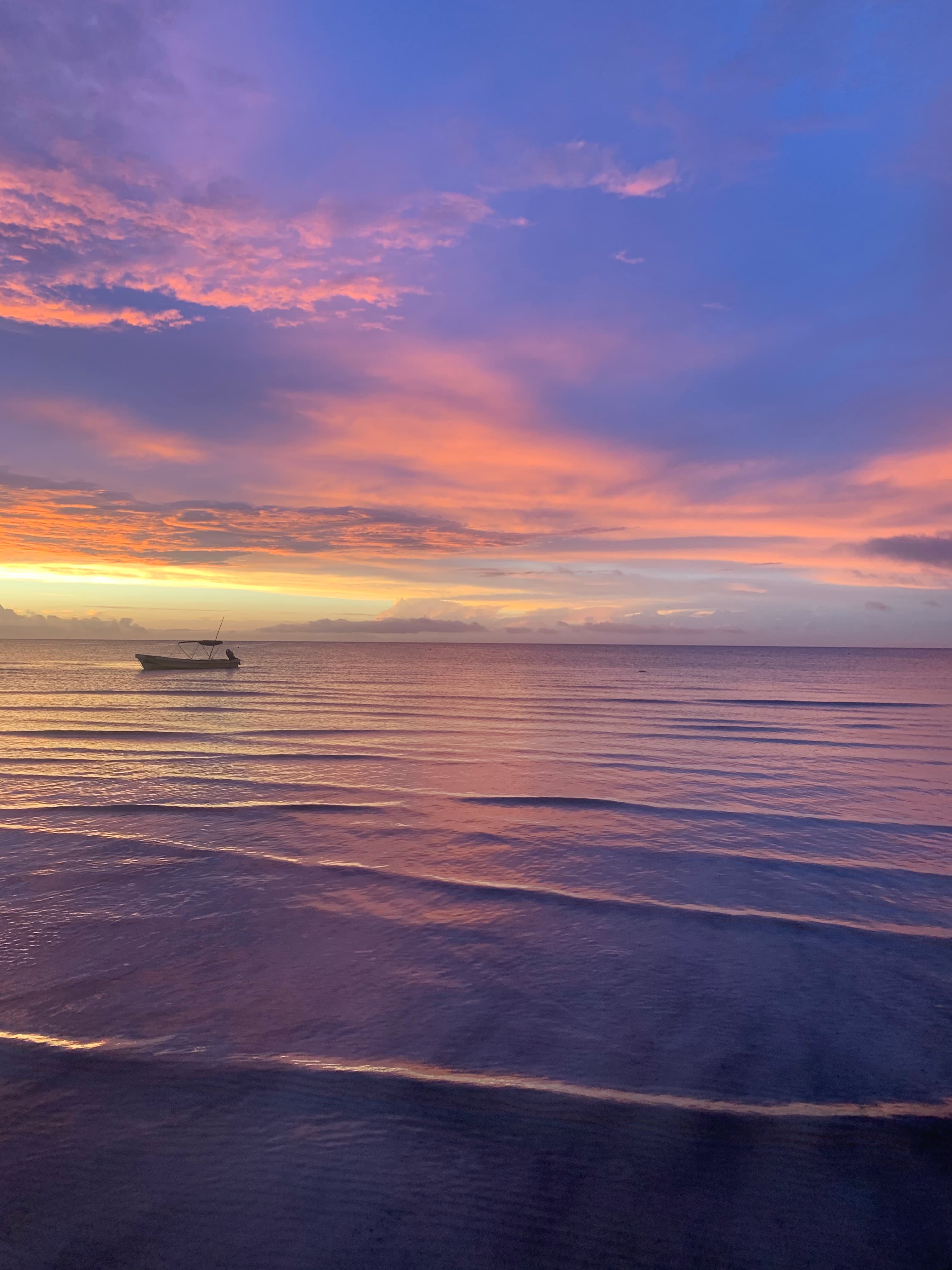 Beautiful colors of sunset