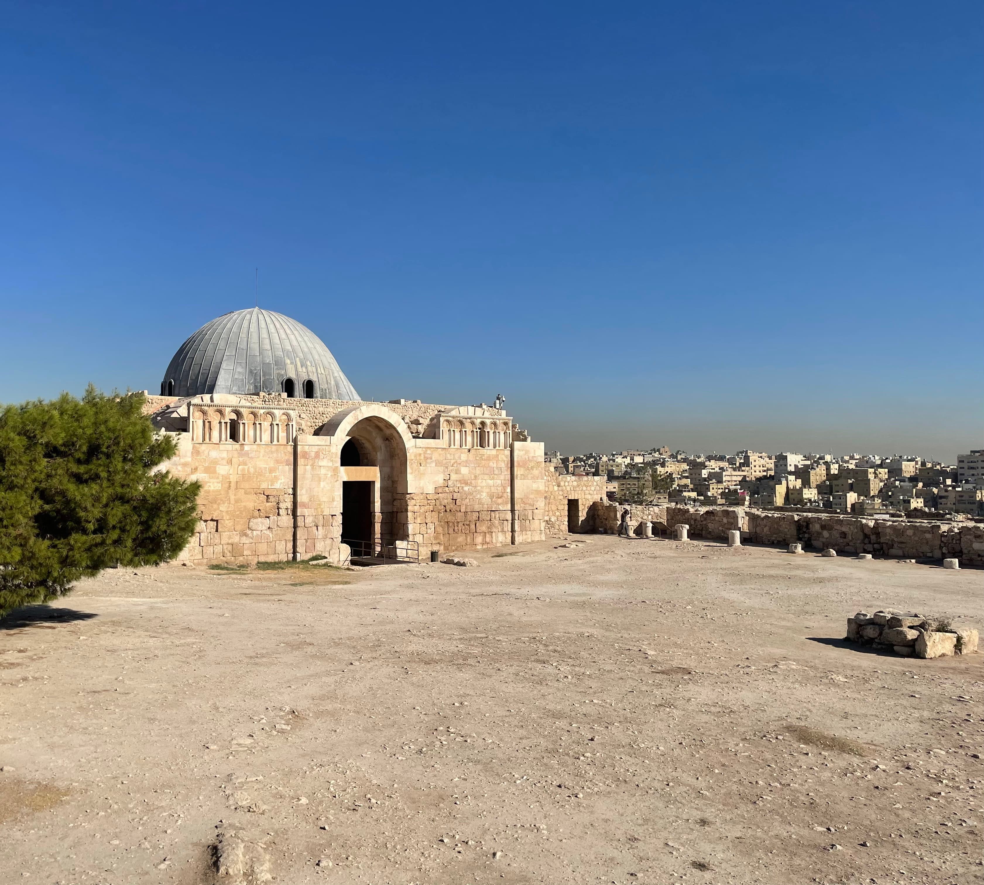 View of the Umayyad Palace
