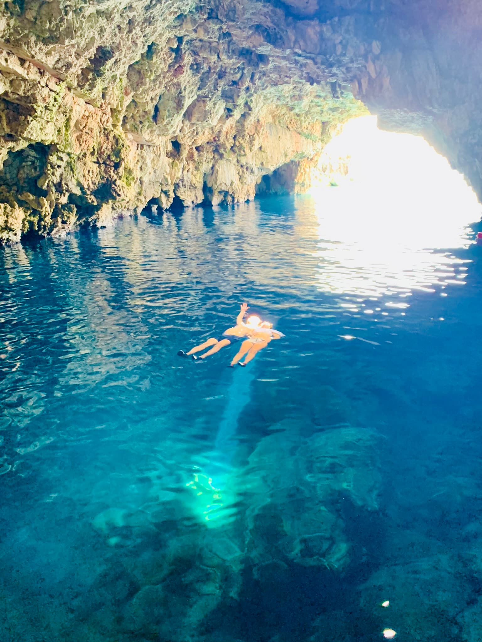 Picture of Sandra swimming in water