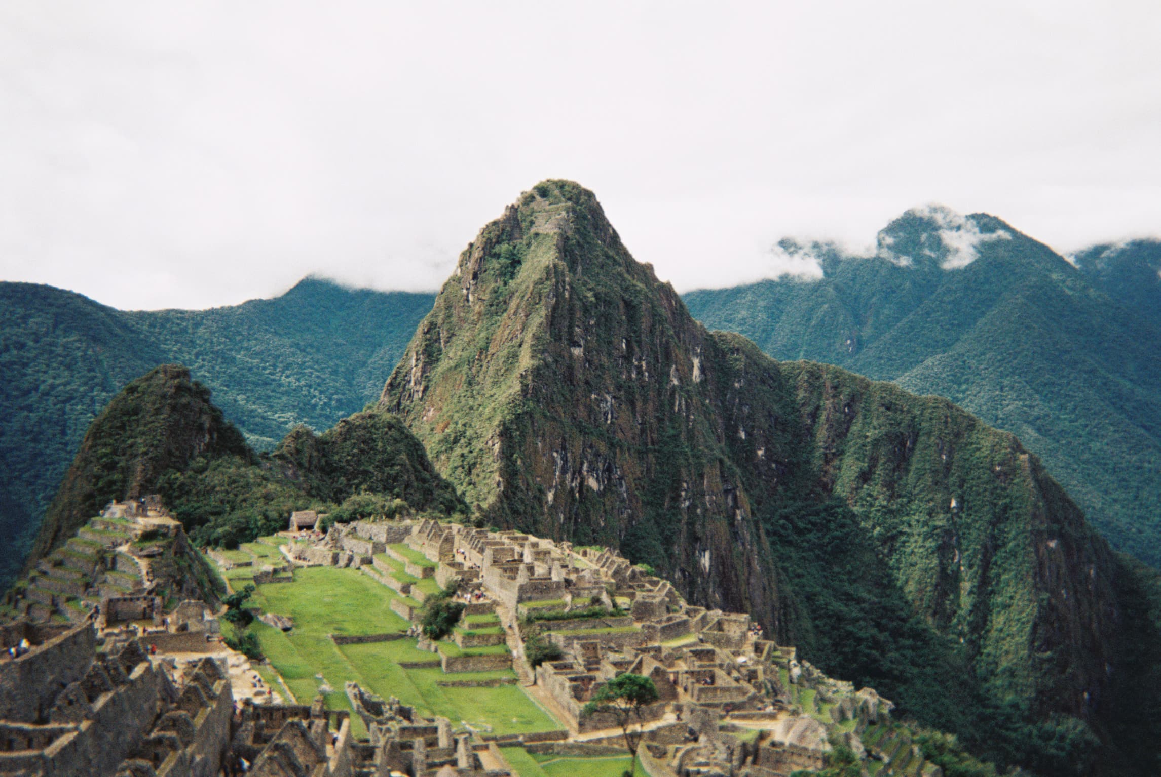 Beautiful view of Historic Sanctuary of Machu Picchu