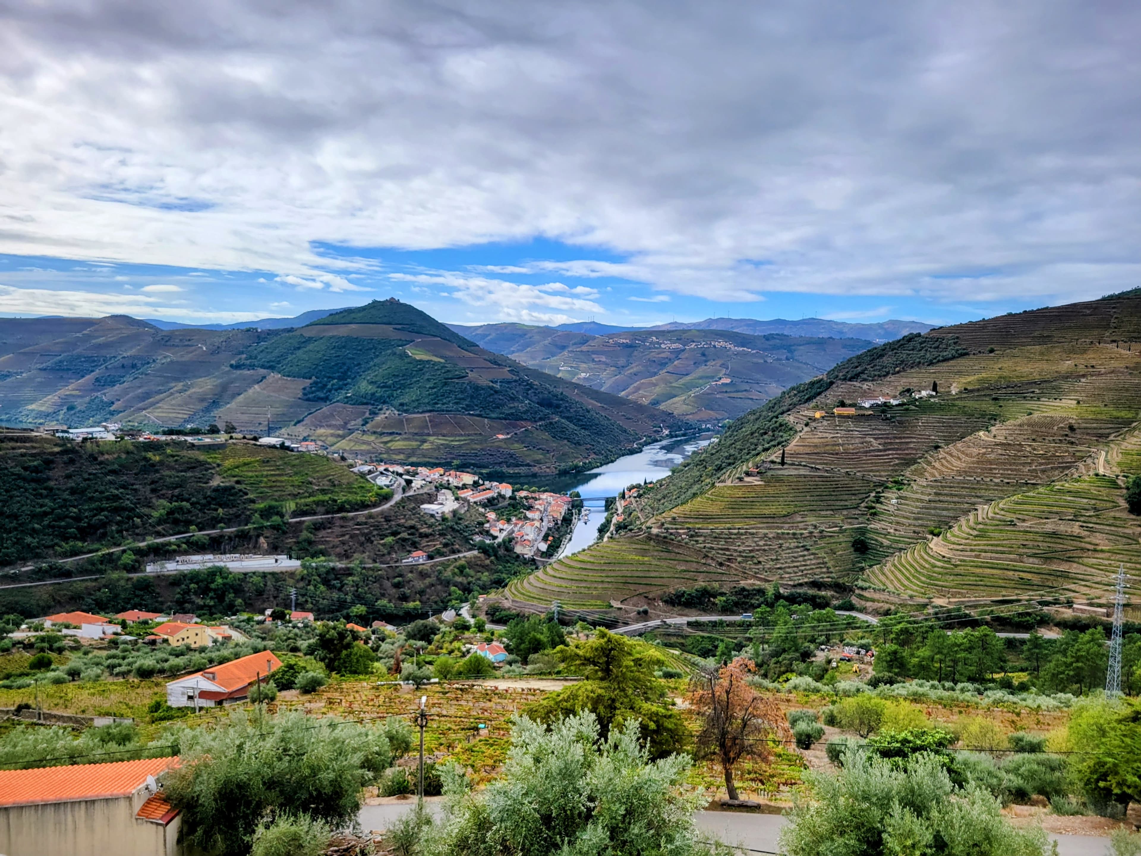Beautiful view of Douro Valley