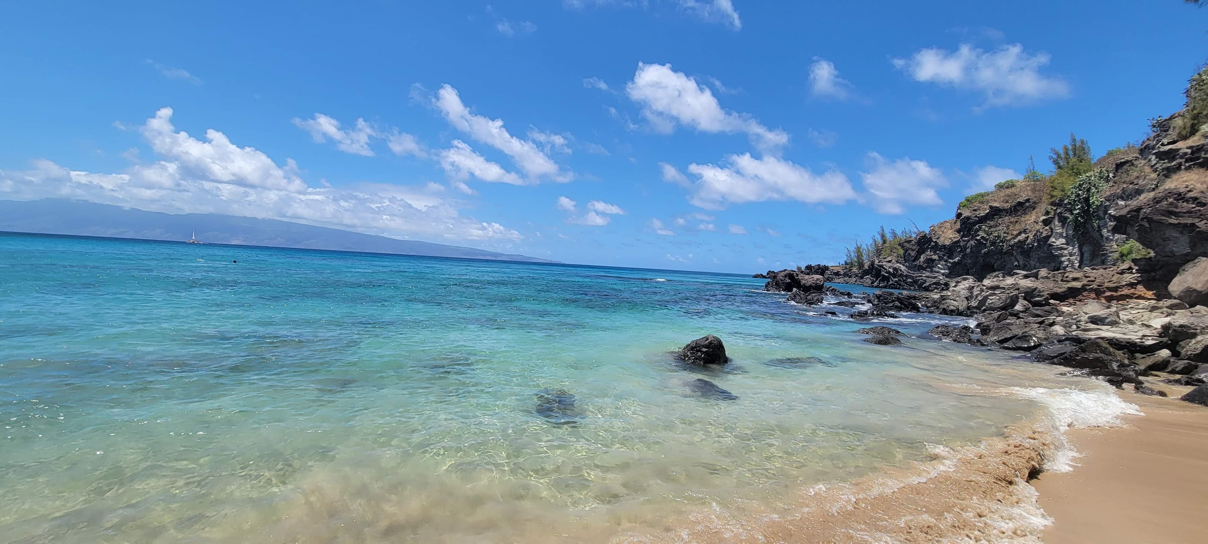 Beautiful view of the beach