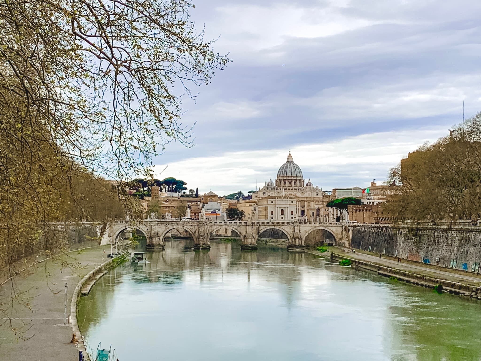 View of a water canal