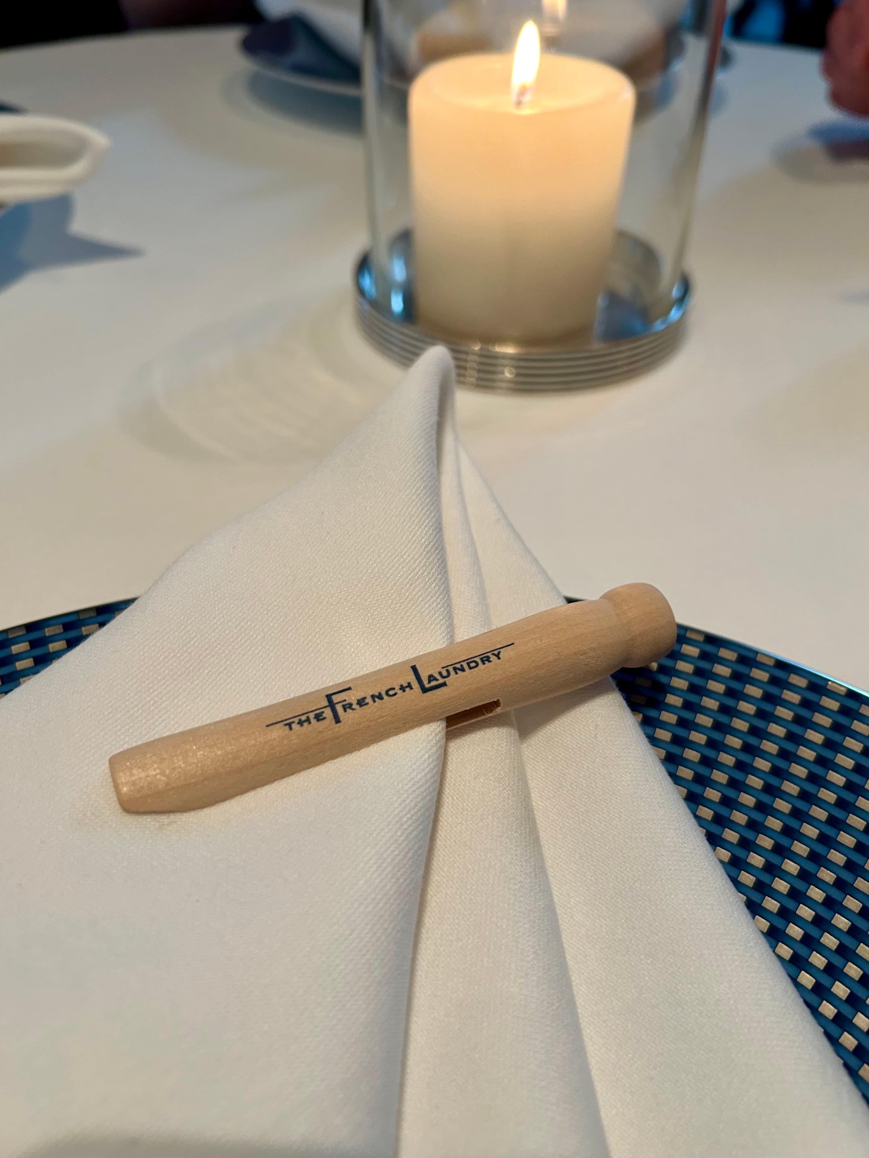 Picture of canble at The French Laundry restaurant