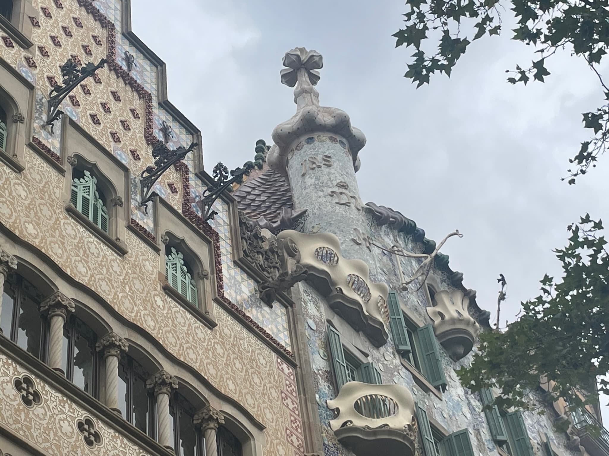 View of Casa Amatller