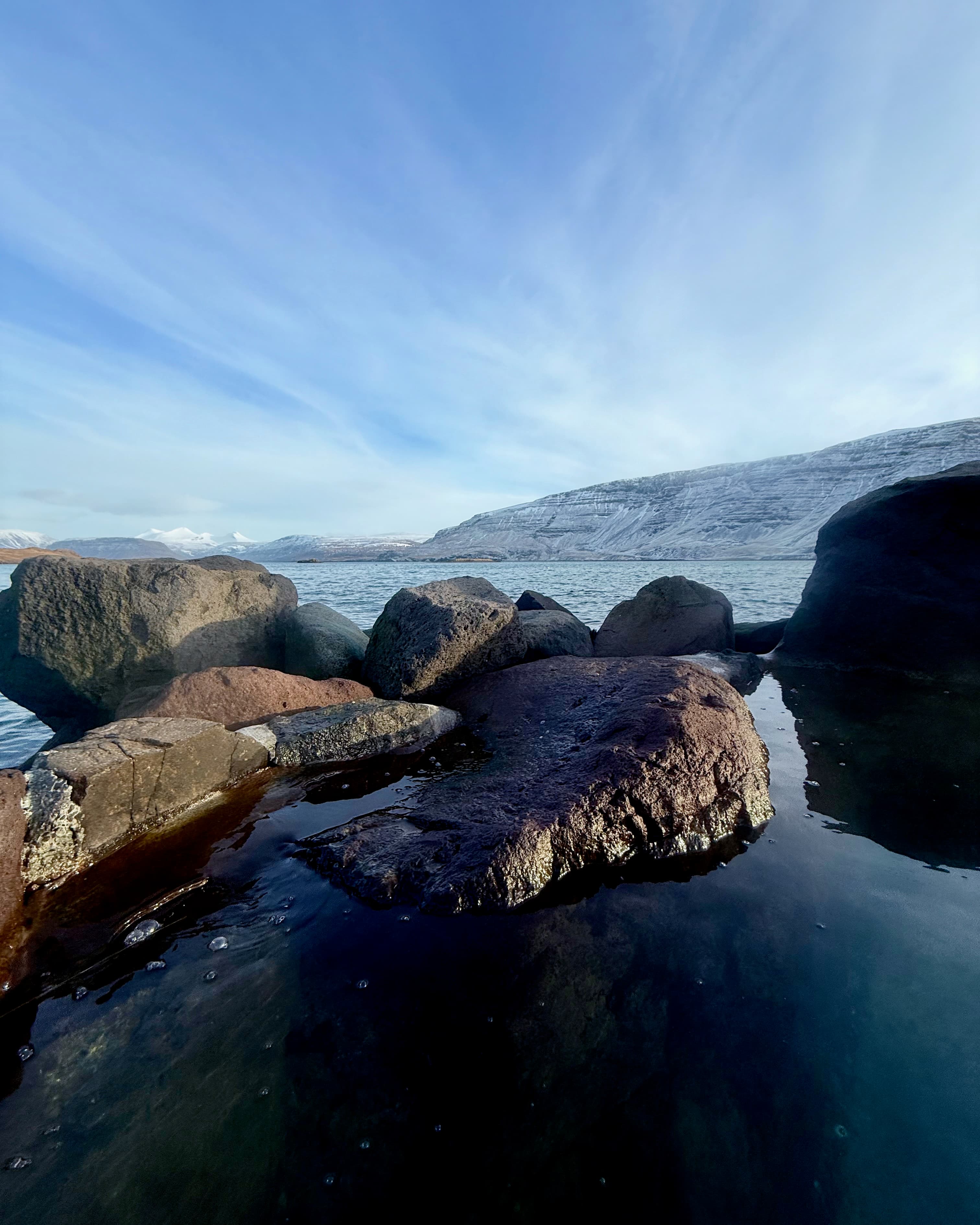 Beyond the Blue Lagoon: The Wild Beauty of Hvammsvík Hot Springs curated by Sarah Elwell