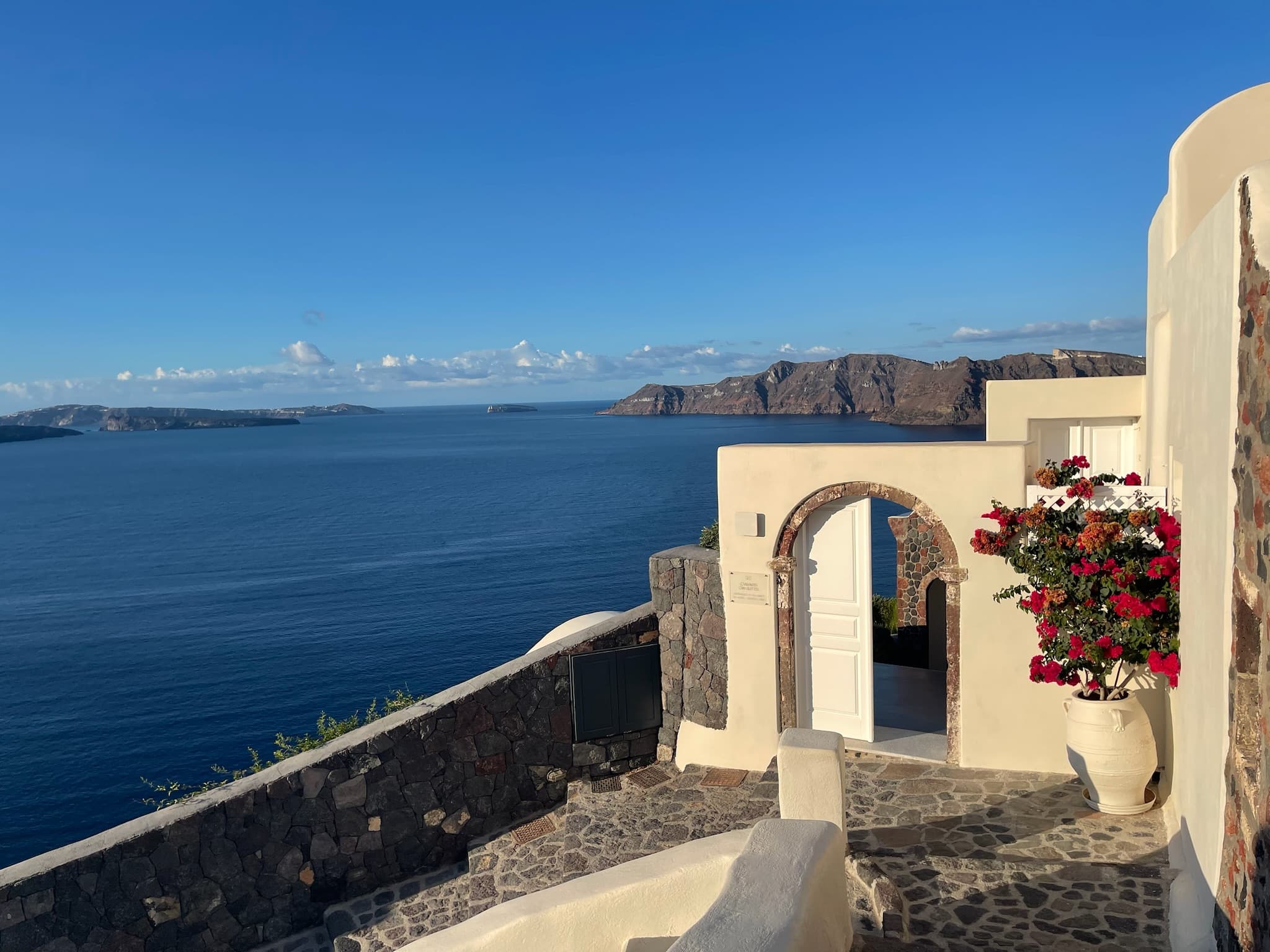 Secrets of Santorini curated by Olivia Morgan