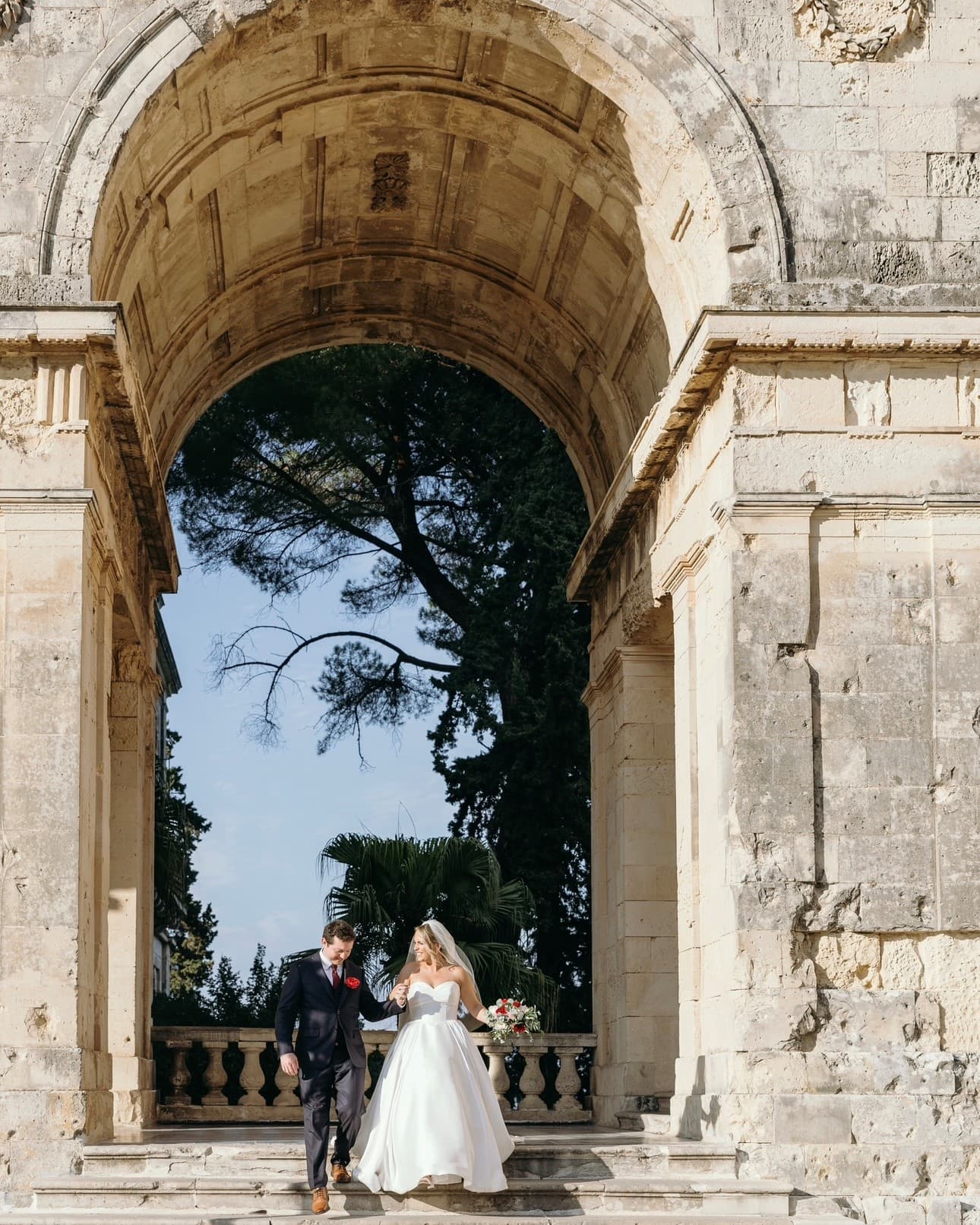 Destination Wedding in Corfu curated by Angelica Zureikat