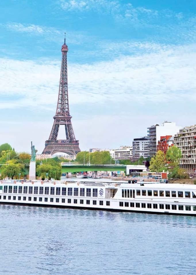 Eight Days on a Seine River Cruise curated by Christine Turner