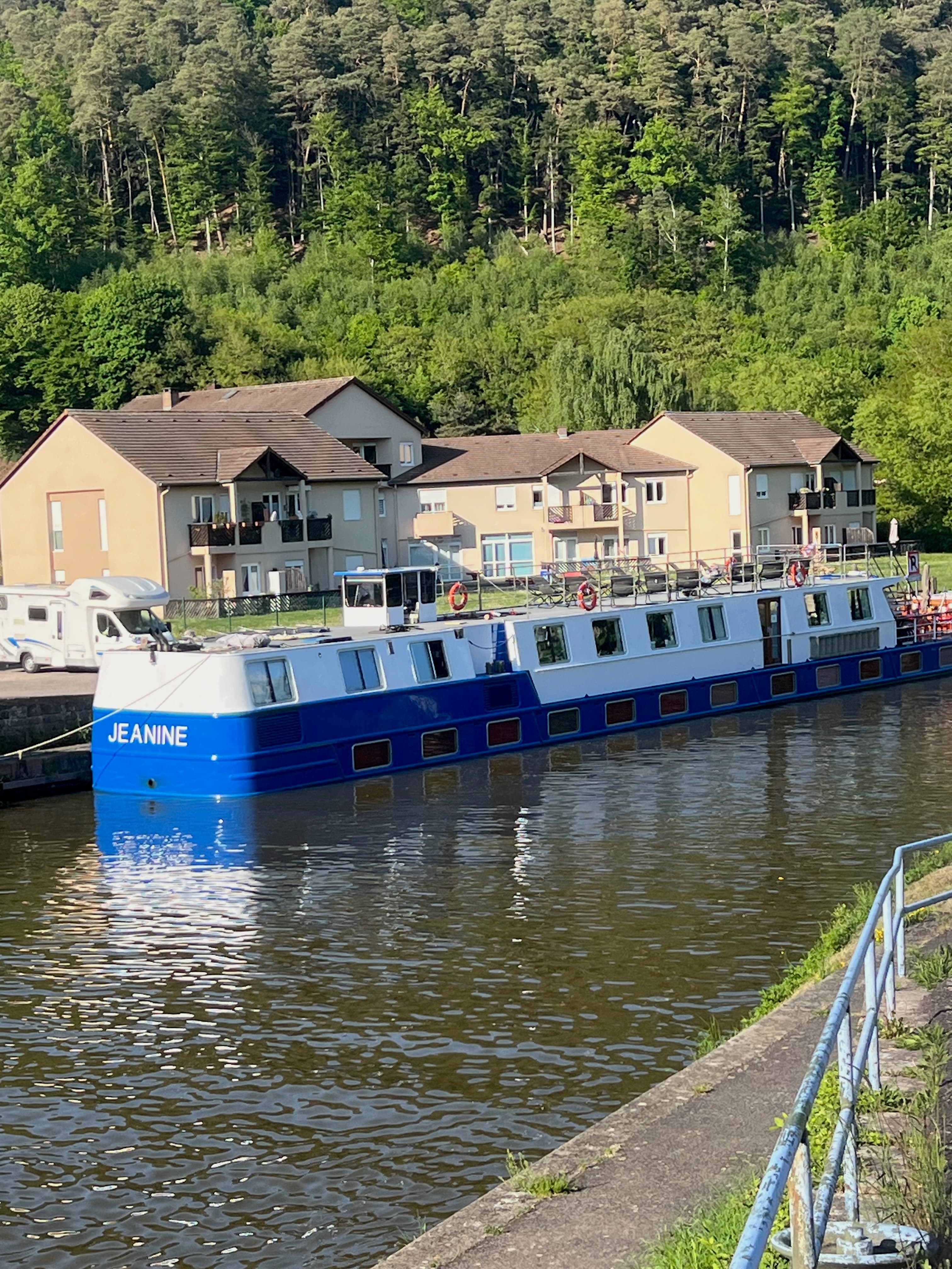 Barging the Marne-Rhine Canal curated by Dave Levine