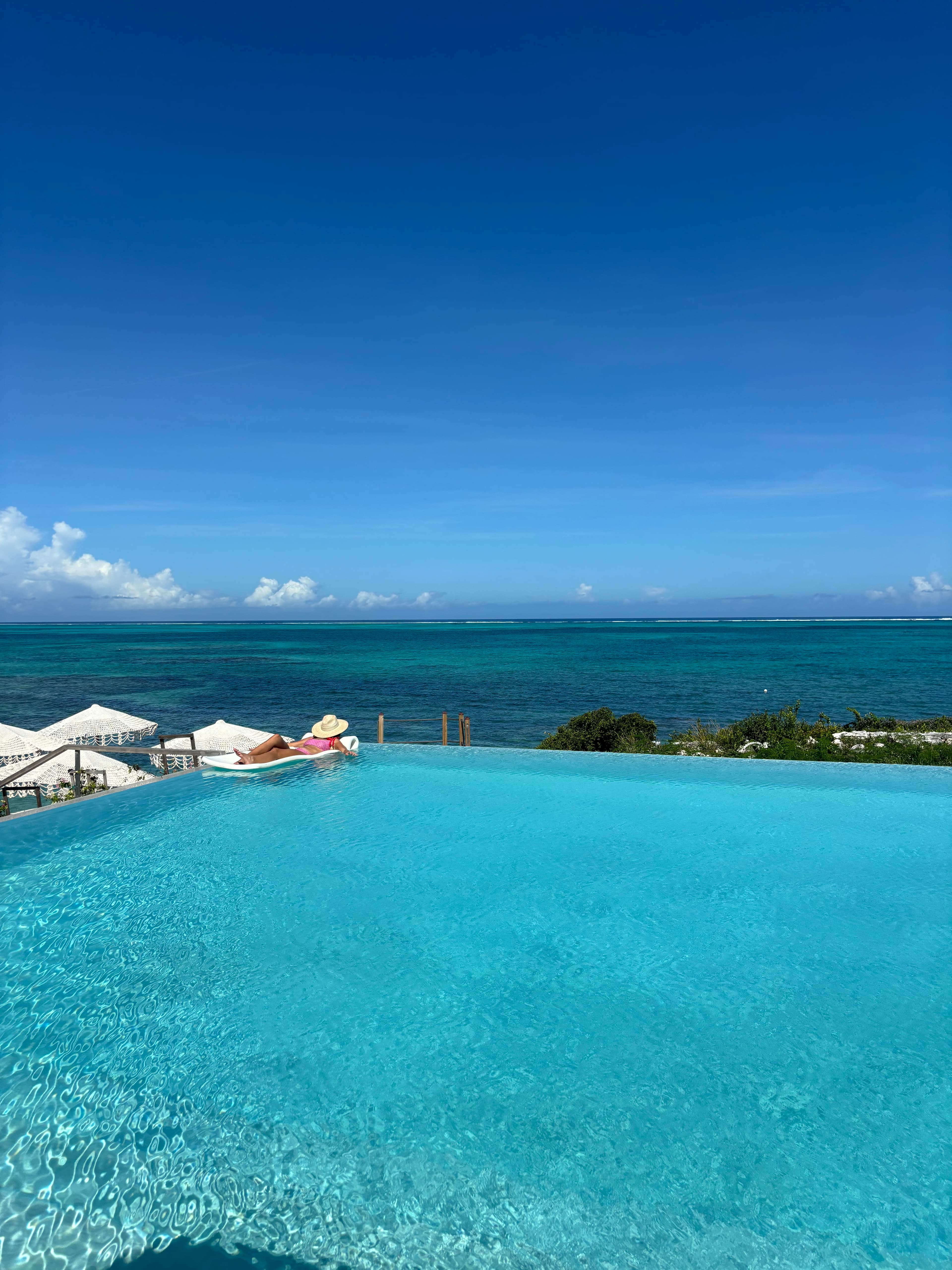 Turquoise Tranquility at Rock House Turks & Caicos curated by Madeline McFadyen