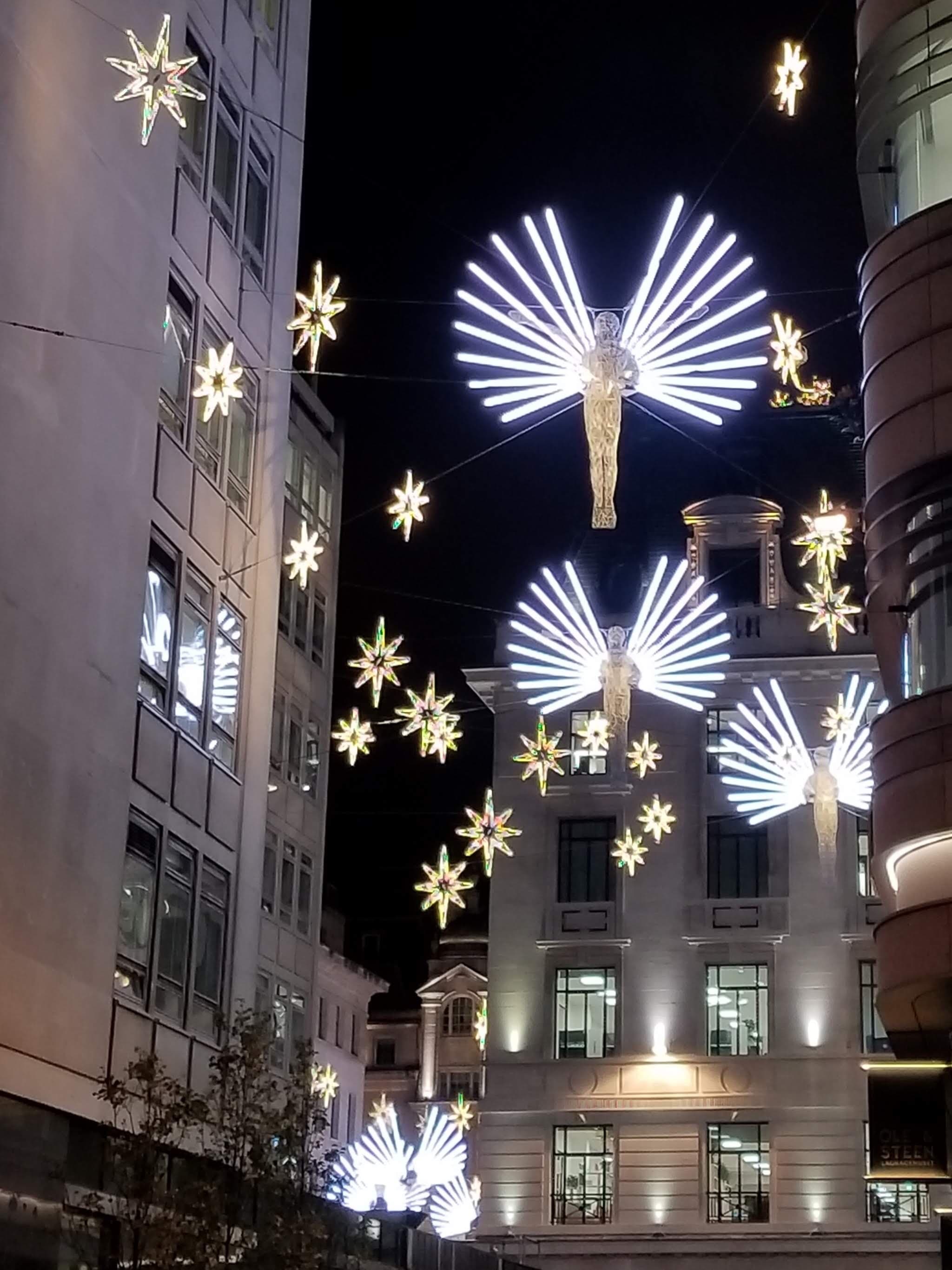 London Holiday Lights & High Tea curated by Marjorie Dufek