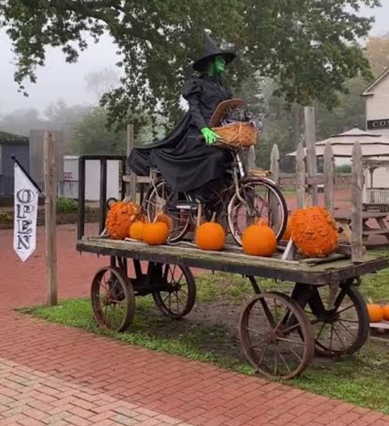 Old Wethersfield in October: Scarecrows, Stories & a Little Bit of Witchcraft curated by Miranda Green