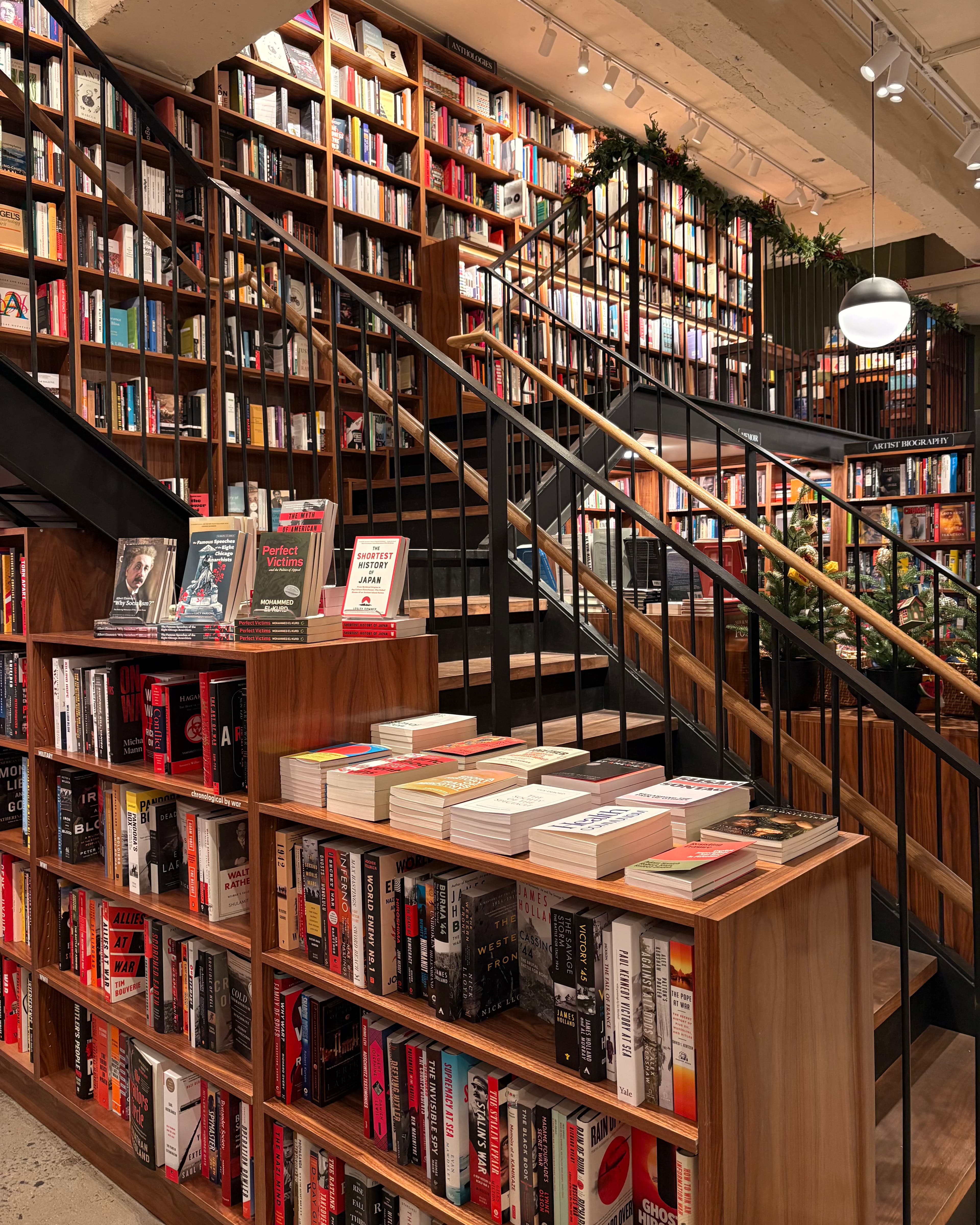 A Book Lover’s Guide to NYC curated by Kalee Whiteaker