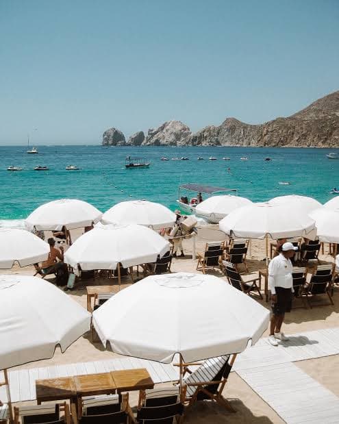 The Perfect Beach Day in Los Cabos: SUR Beach House curated by Sandra Dominguez Suarez