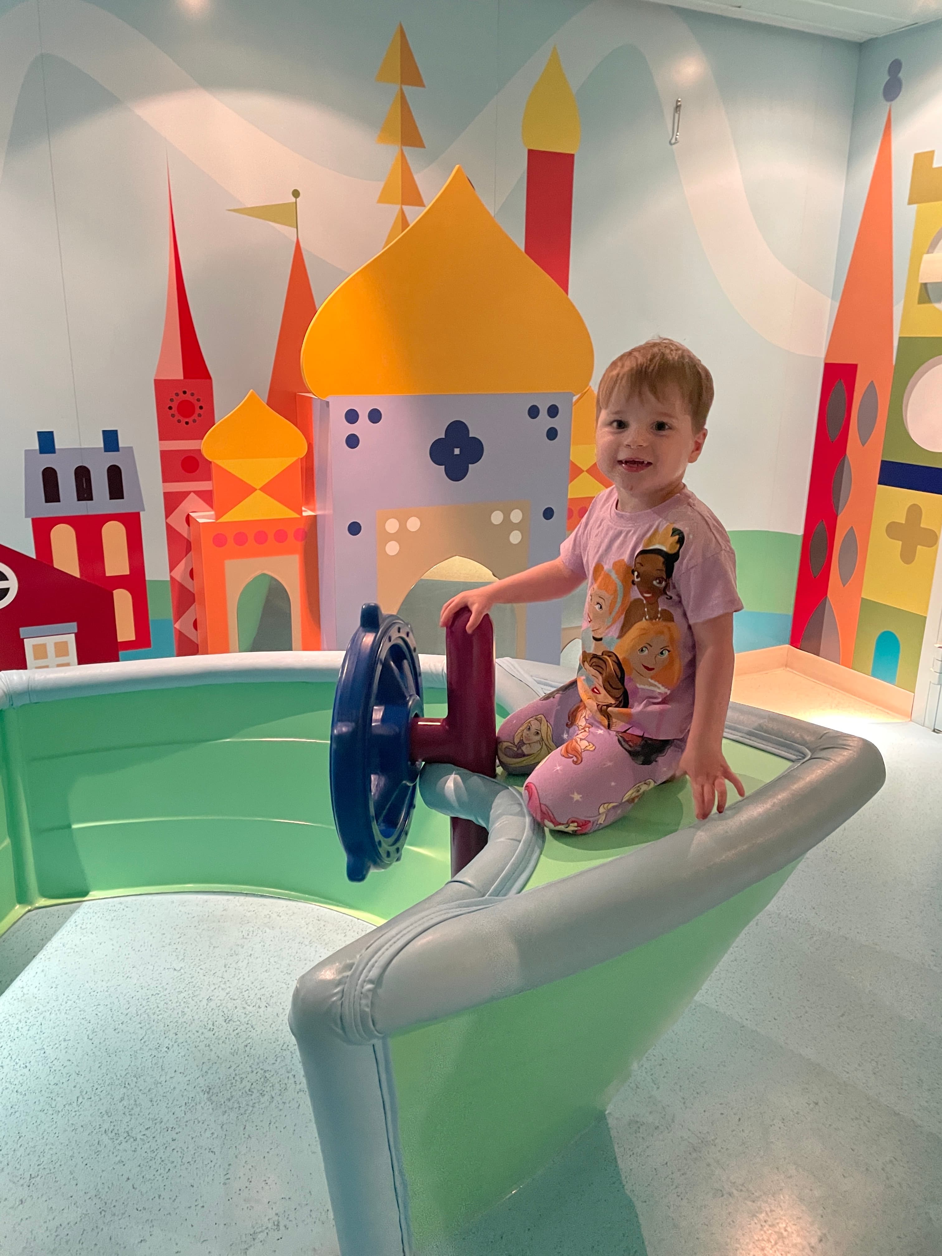 Disney Cruise Line Nursery Review: “It’s a Small World” Nursery With Babies and Toddlers curated by Gillian Spatz