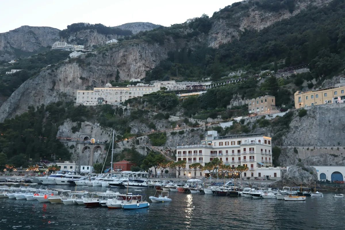 Breathtaking view of Amalfi Coast.