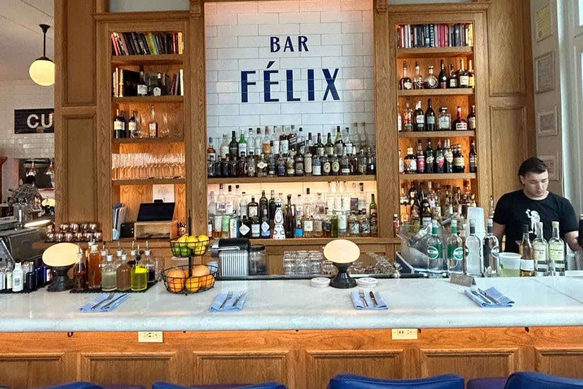A picture of a bar 