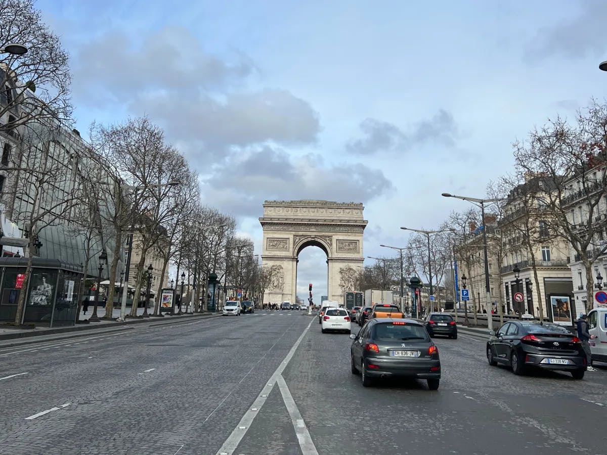 Beautiful streets of Paris