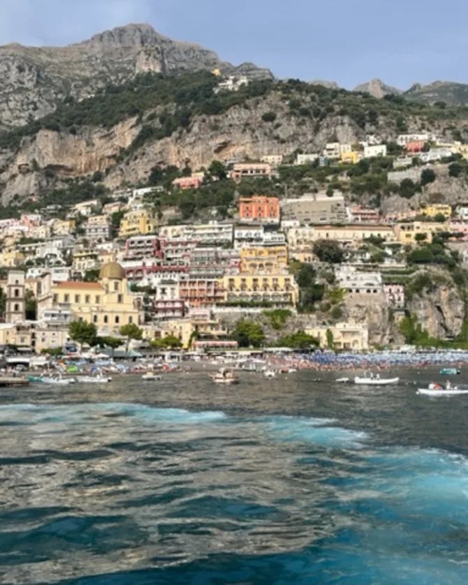 Beautiful view of Amalfi Coast