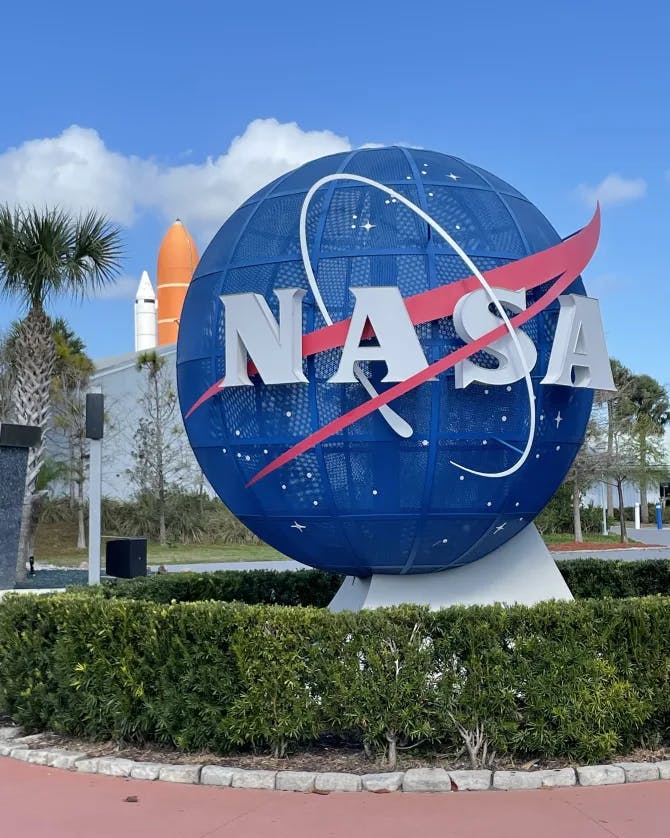 Globe at NASA Space Center