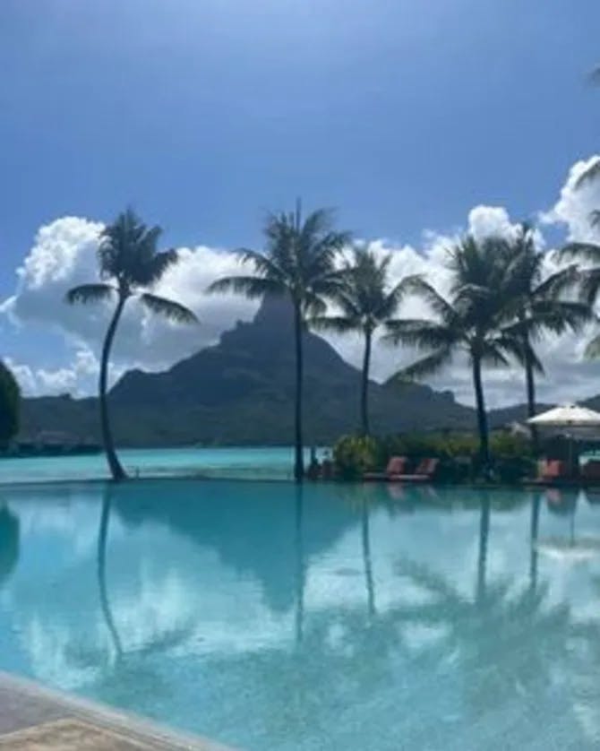 Beautiful view of InterContinental Bora Bora Resort Thalasso Spa