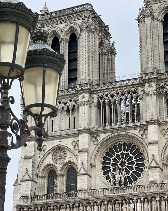 View of Cathédrale Notre-Dame de Paris