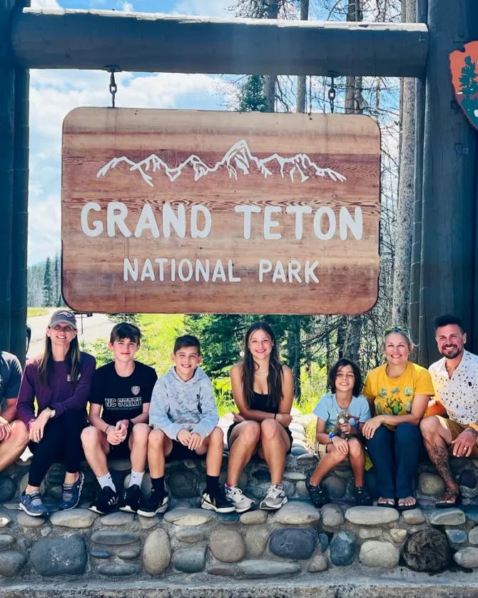 Picture of jess at Grand Teton National Park