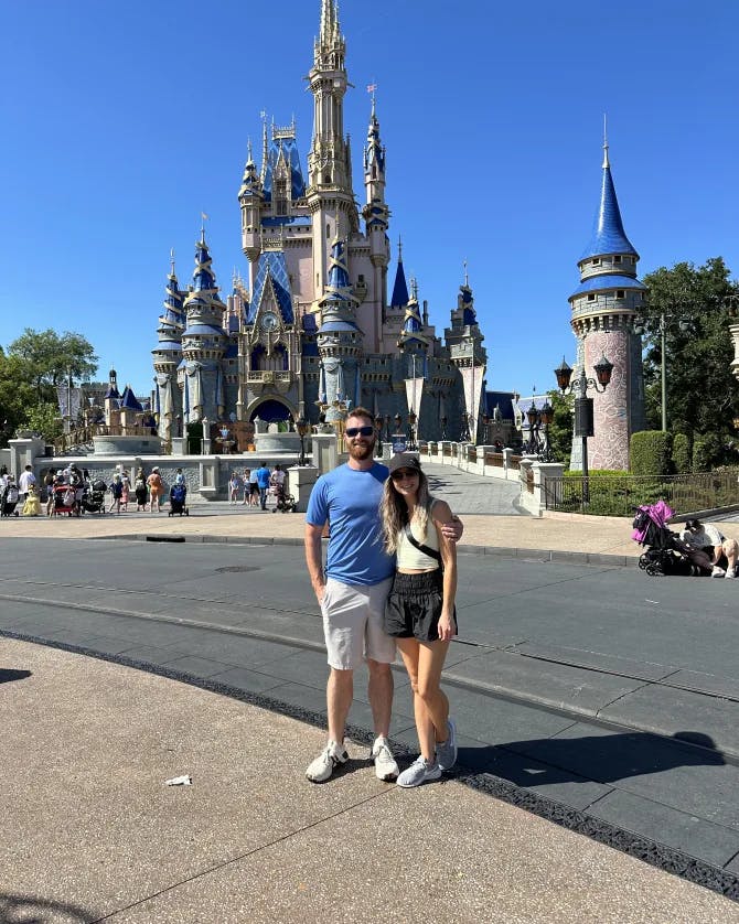 Picture of Julia at Disney land