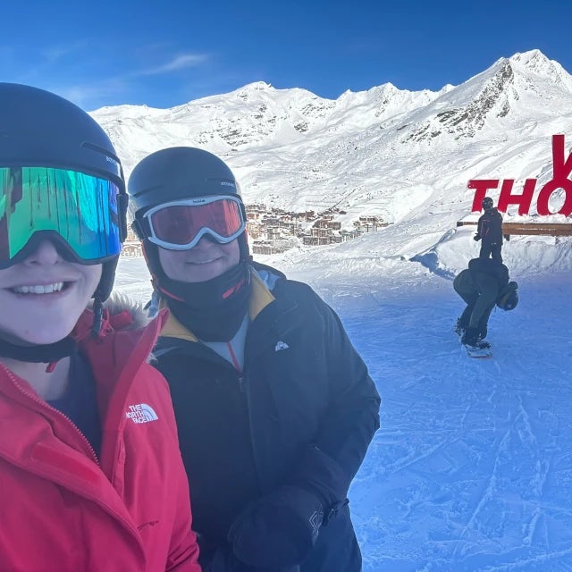 Picture of Rachel at Val Thorens