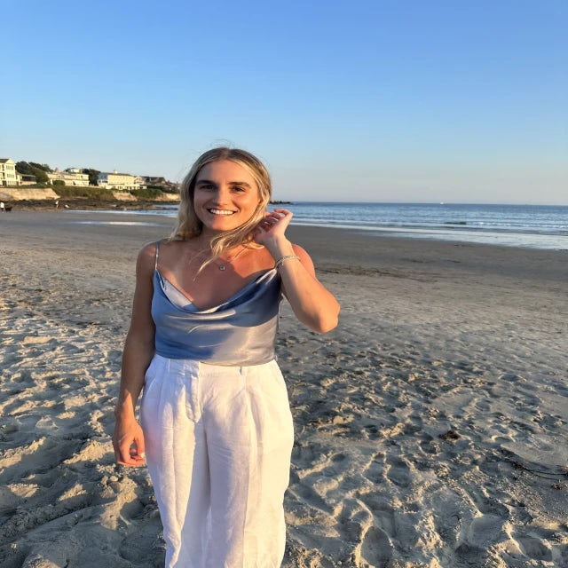 Picture of Tori on the beach